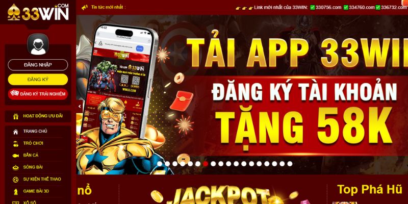 33WIN - Sân chơi cá cược trực tuyến hàng đầu châu Á